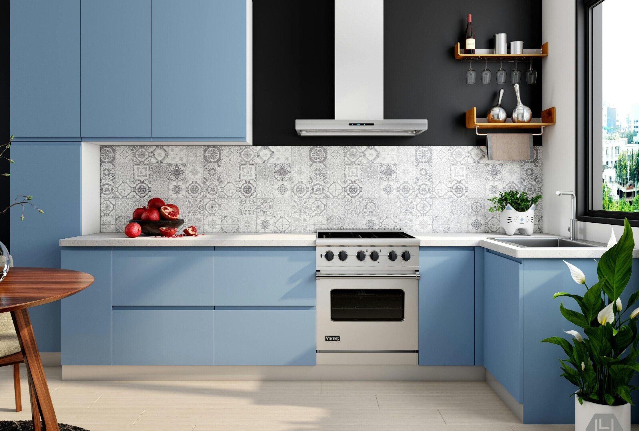 2 BHK Kitchen – Smart Space Utilization