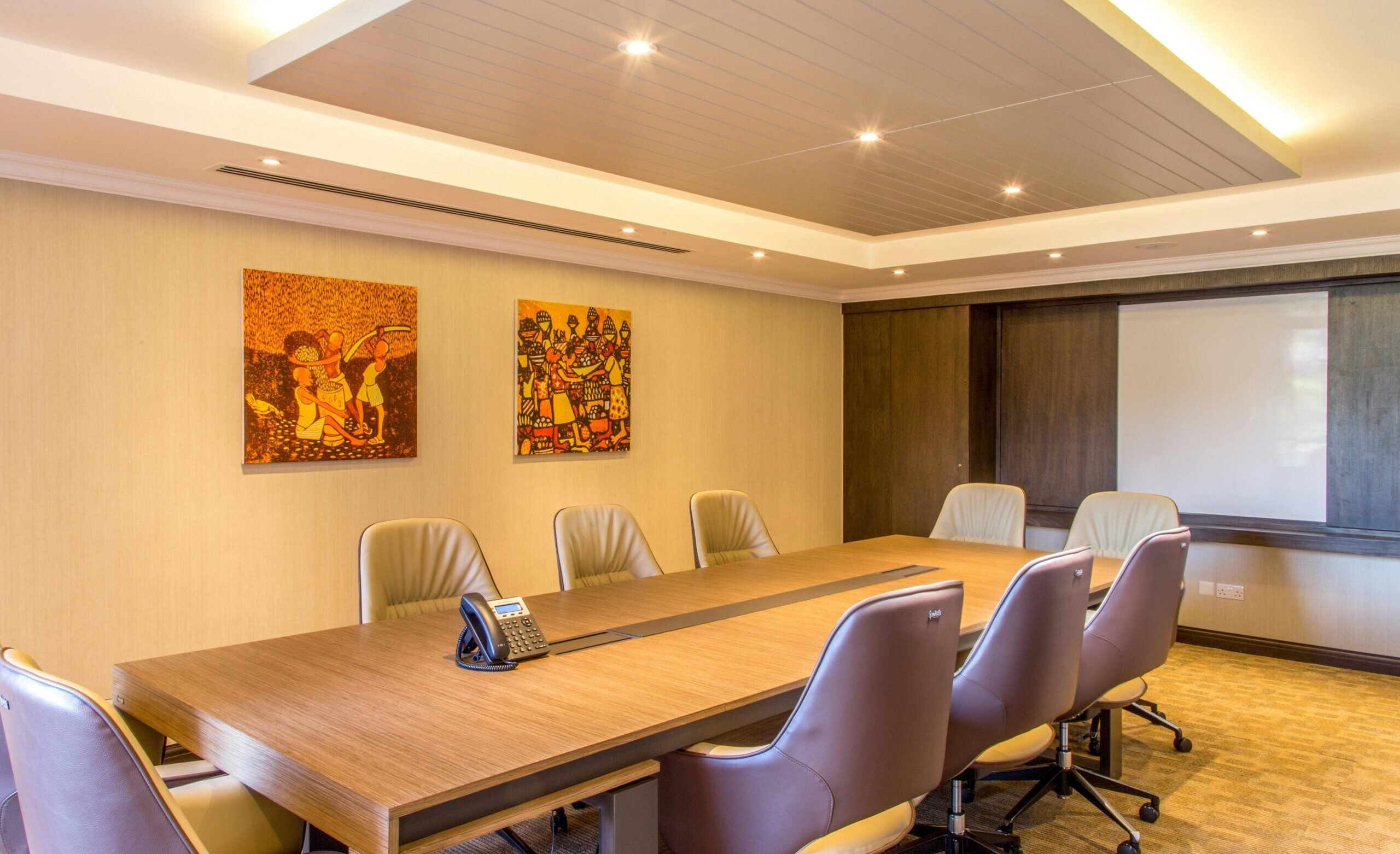 3 BHK Premium Conference Interior